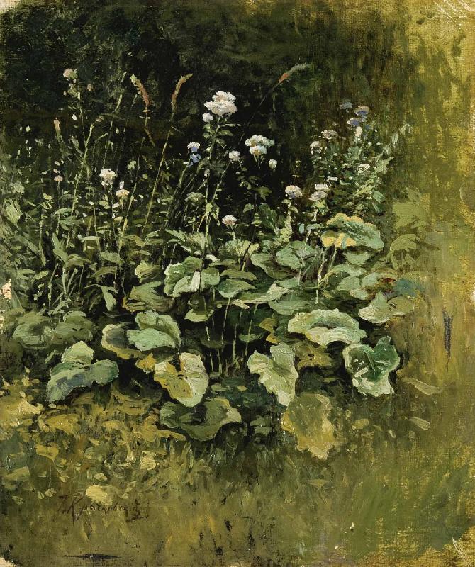Juan Luna Wild grass oil painting image